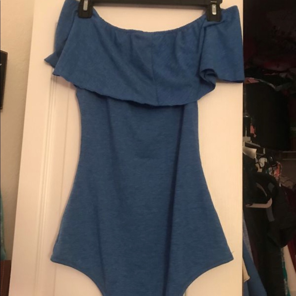 Off the shoulder bodysuit